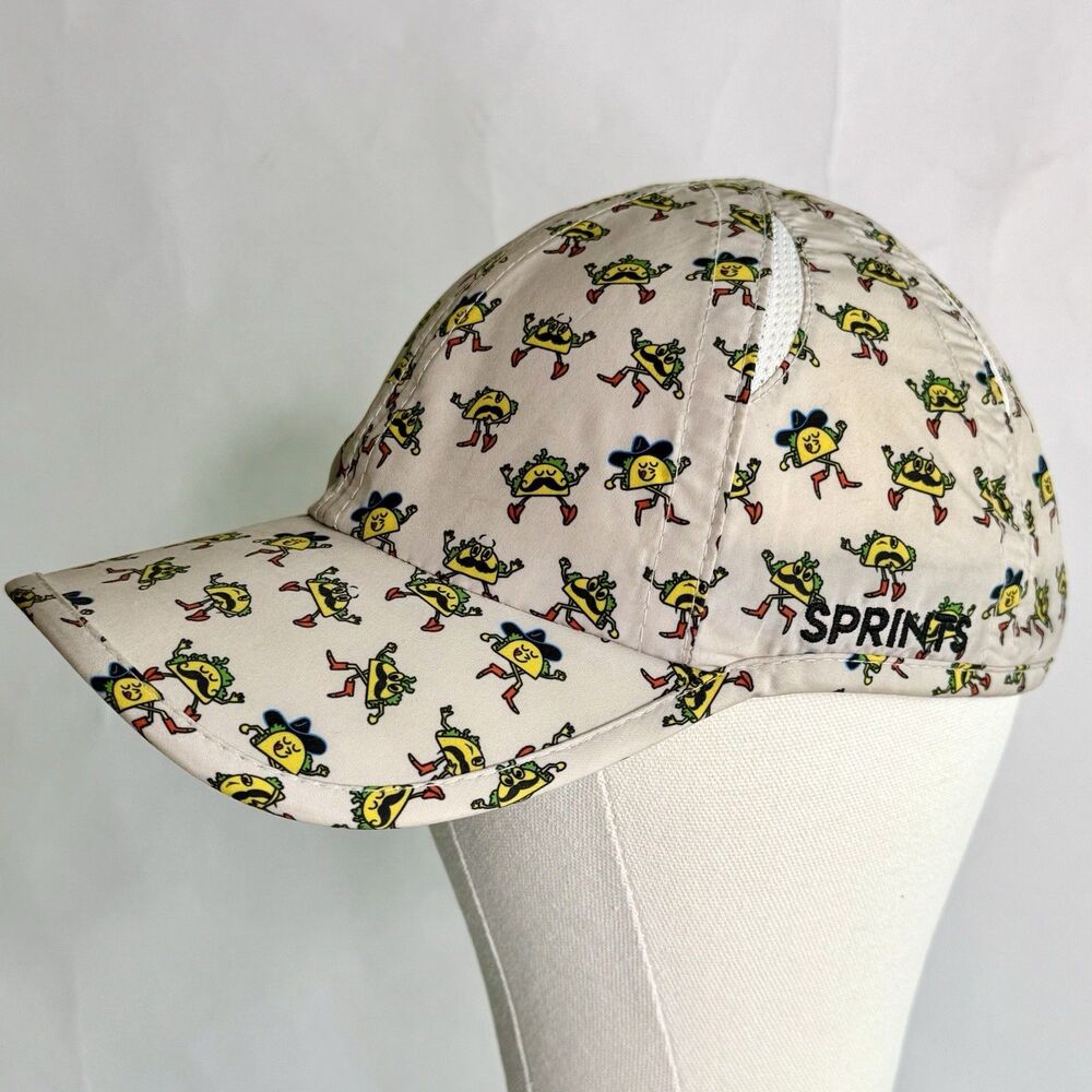 SPRINTS OG Hat Cap Unisex Running Adjustable Strapback Tacos Tex-Mex Tango Tan